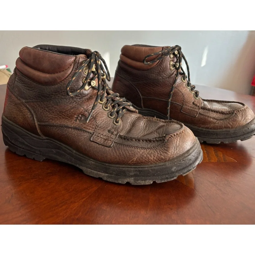 Dunham Ruggards Dryworks Boots 12 D Brown Retro Chukka 90s Y2K Utility Gorpcore